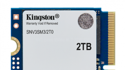 Kingston extinde gama NV3 cu o versiune M.2 2230  pentru dispozitive compacte