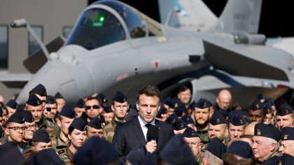 Armata franceză ceremonie solemnă pentru retragerea militară permanentă din Africa de Vest și Centrală