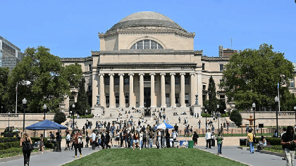 Zeci de studenţi ai Universităţii Columbia au fost arestaţi în urma unei demonstraţii pro Palestina