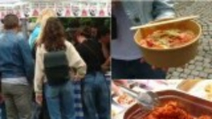 ”Explozie” de arome și culori la Festivalul de mâncare asiatică din Capitală. Cât costă o porție de ramen japonez autentic