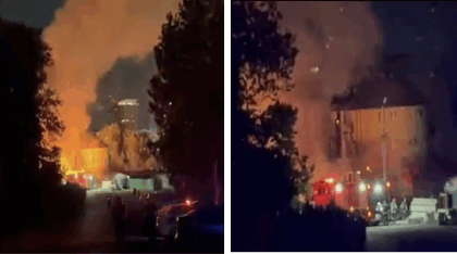 Panică în București: incendiu urmat de explozii puternice! Anunț de ULTIMA ORĂ