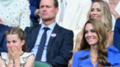 Kate Middleton și Prințesa Charlotte, moment emoționant la Wimbledon. Cum au fost surprinse alături de familia regală. FOTO