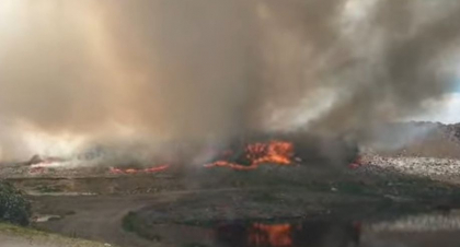 Controale în lanț la gropile de gunoi din România! Garda de Mediu intervine după incendiul de la Aninoasa
