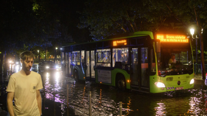 Alertă la Primăria Capitalei: Apa Nova monitorizează nivelul apei în colectoarele principale
