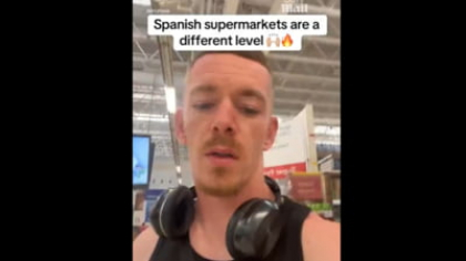 Reacția unui turist britanic care a mers la cumpărături într-un supermarket din Spania: „E incredibil. Chiar mă gândesc să mă mut” VIDEO