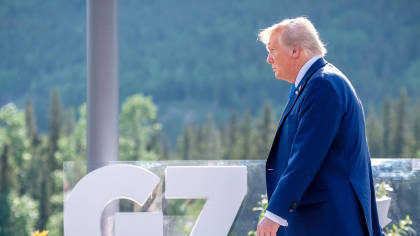 Summitul G7: Trump spune că trebuie să se întoarcă la Washington „cât de repede poate” pentru a gestiona situaţia din Orientul Mijlociu