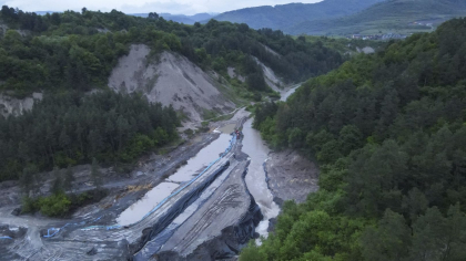 Director de la Apele Române, despre situația actuală de la Praid: „Este extrem de dificilă. Populaţia evacuată nu se va întoarce la locuinţele lor”