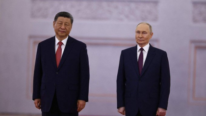 Putin l-a primit pe Xi Jinping la Kremlin
