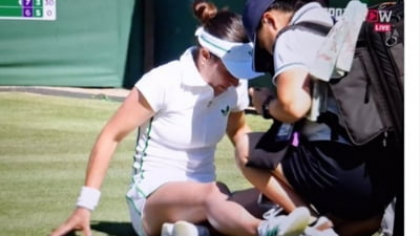 Istoria s-a repetat la Wimbledon. Gabi Ruse, la un pas de victorie cu campioana de la Australian Open. Românca a avut probleme medicale