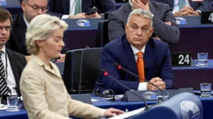 Viktor Orbán, mesaj ironic pentru Ursula von der Leyen în ajunul votului de încredere. "E timpul să pleci" FOTO