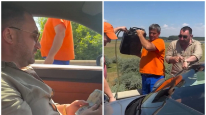 Pescobar a făcut „pana prostului” pe Autostrada Soarelui. Câți bani le-a dat celor care i-au adus benzină: „Să vezi ce îl cinstesc eu pe omul ăsta. Am deja pregătit cașcavalul”