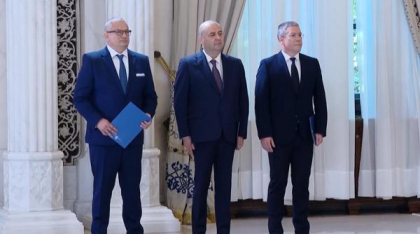 Noii judecători CCR au depus jurământul la Palatul Cotroceni