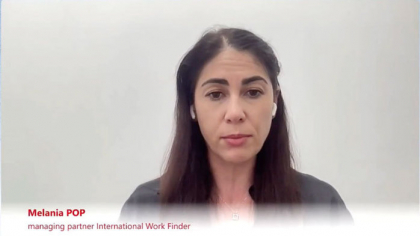 ZF Live. Melania Pop, International Work Finder: Nimeni nu îi plăteşte pe asiatici mai puţin decât pe români, singura diferenţă reală este că unui asiatic îi dai cazare. Cazarea trebuie să se vadă undeva, ea este o investiţie, o cheltuială pentru companie şi de aici şi senzaţia că tu îl plăteşti mai puţin. Un muncitor asiatic necalificat nu stă fără 3.000 de lei net