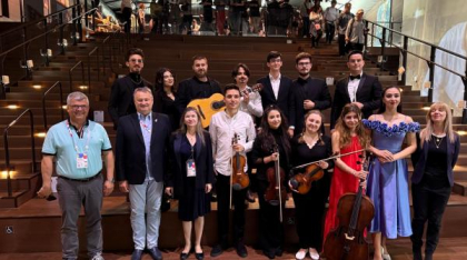 Studenți ai Universității Naționale de Muzică din București au cucerit inimile japonezilor la Expoziția Mondială de la Osaka 2025