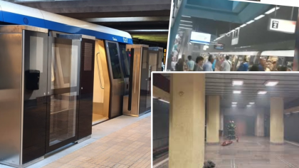Incendiu la metrou în ziua alegerilor prezidențiale 2025. Călătorii au fost evacuați