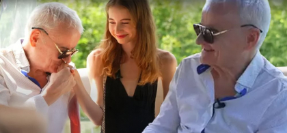 Irina Columbeanu, gest emoționant pentru tatăl ei. Ce surpriză i-a făcut lui Irinel Columbeanu