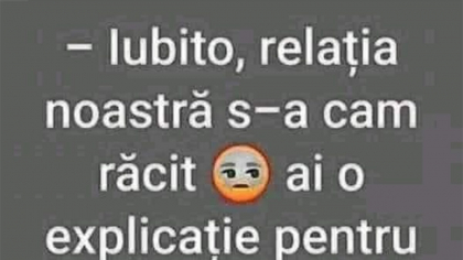 Bancul sfârșitului de săptămână | Când relația se răcește…