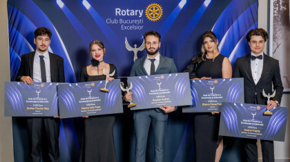 Rotary Club București Excelsior a premiat liderii care transformă școala românească cu viziune, inovație și caracter