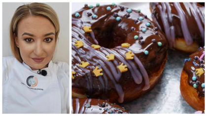 Gogoși cu ciocolată SUPER-DELICIOASE, după rețeta Roxanei Blenche. Se prepară ușor și rapid