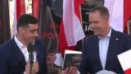 De ce a mers George Simion în Polonia cu câteva zile înainte de alegeri. „Am oprit campania în România ca să fiu aici”