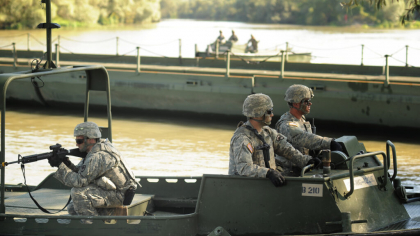 Romania and France discuss strengthening the Battle Group in Cincu