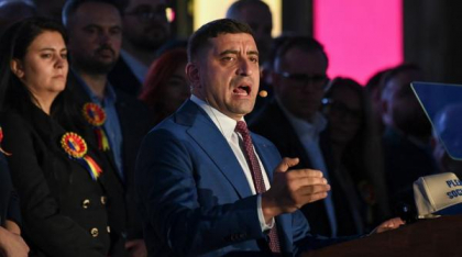 Imaginile dezastrului. Cum a primit George Simion vestea că Nicușor Dan este pe primul loc după alegeri
