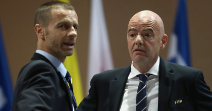 Război UEFA-FIFA. Aleksander Ceferin a părăsit sala în semn de protest, după apariția lui Gianni Infantino
