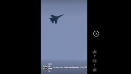 Patru avioane militare ucrainene au pătruns în spațiul aerian românesc. Ministerul Apărării Naționale a ridicat mai multe aeronave de la sol VIDEO