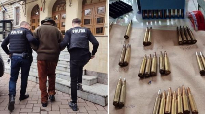 Fostul șef al Asociației Vânătorilor din Suceava, arestat la domiciliu după ce a împușcat un câine maidanez. Avea un arsenal ilegal