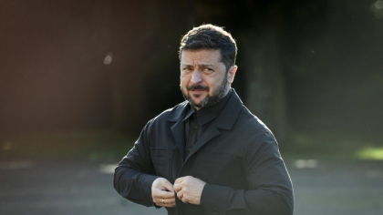 Zelenski a ajuns în Italia pentru a se întâlni cu Papa Leon