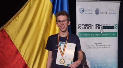 Rareș Felix Tudose, geniu în fizică și matematică, se alătură campaniei „100 de tineri pentru dezvoltarea României”