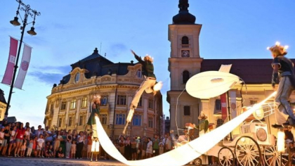 FITS 2025 începe la Sibiu cu spectacole grandioase, acrobații și un simplu „mulțumesc”
