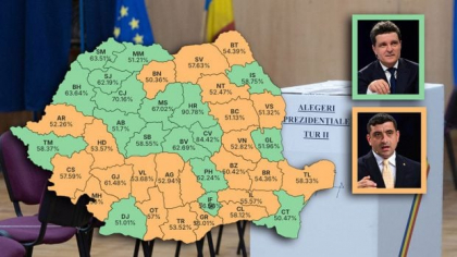 Cele două Românii. Nicușor Dan, făcut președinte de mediul urban. Orașele și județele unde și-a zdrobit contracandidatul ANALIZĂ