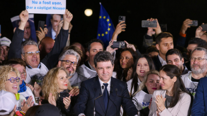 Nicușor Dan: L-am asigurat pe Macron că vom continua să fim parteneri de încredere în UE