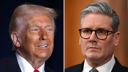 Președintele Trump, moment stânjenitor