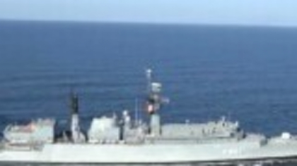 Mama marinarului dispărut de pe fregata „Regele Ferdinand” și-a așteptat fiul la revenirea navei în portul militar din Constanța