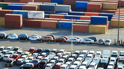 Tarifele americane blochează fluxul auto în porturile UE: Anvers-Bruges devine o parcare uriașă