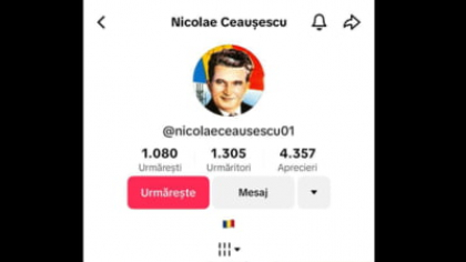 Institutul de Investigare a Crimelor Comunismului a identificat mii de conturi false care promovează nostalgia comunistă. „Rețeaua folosește simboluri legate de Ceaușescu”