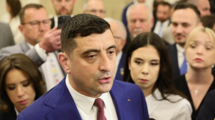 George Simion anunţă că AUR va depune o moţiune de cenzură împotriva Guvernului Bolojan