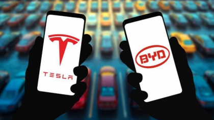 Producătorul chinez BYD a depășit Tesla în vânzările de mașini electrice în Europa