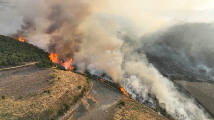 Incendii de vegetație în Spania. Cel puțin două persoane au murit