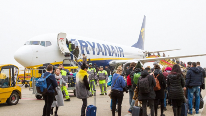 Probleme la decolare cu un avion RyanAir, pe Aeroportul Otopeni. Ce s-a întâmplat cu pasagerii