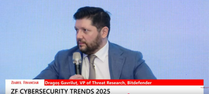 Dragoş Gavriluţ, VP of Threat Research, Bitdefender: Considerăm că acţiunile de pe un laptop nu sunt aceleaşi cu acţiunile de pe telefon. Avem un algoritm care învaţă acest lucru, iar după aceea generează o soluţie de securitate personalizată