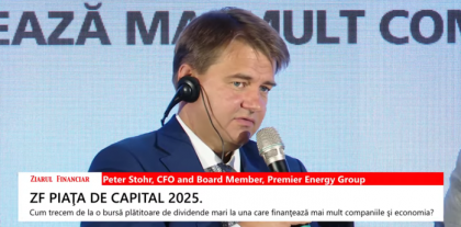 Peter Stohr, director financiar Premier Energy: Veniturile noastre operaţionale se vor dubla în următorii 4–5 ani, suntem în grafic cu planul