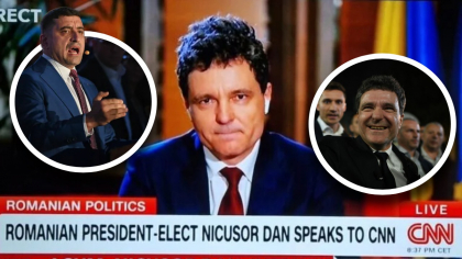 Nicușor Dan, primul interviu internațional pentru CNN: „Nu a existat un spijin din partea lui Trump, doar Simion a spus că primește sprijin”