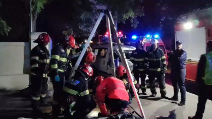 Bărbat electrocutat în subteran, în Galați, când lucra la repararea unei avarii