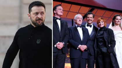 Volodimir Zelenski şi ostaticii din Gaza, omagiaţi în prima zi a Festivalului de Film de la Cannes: "Un actor devenit războinic"
