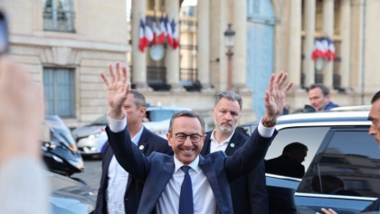Ministrul francez de interne preia frâiele dreptei tradiționale. Bruno Retailleau, noul lider al Les Républicains