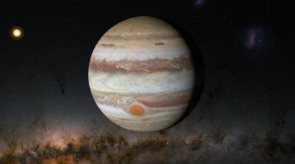 Un nou studiu arată că Jupiter se micşorează. Este de aproximativ două ori mai mic faţă de dimensiunea de la formare