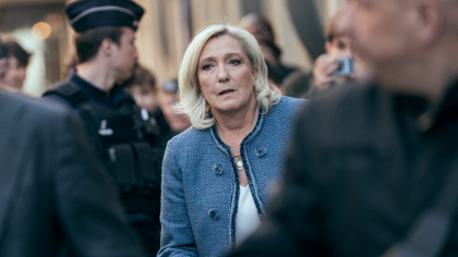 Partidul lui Marine Le Pen a refuzat sprijinul public oferit de SUA